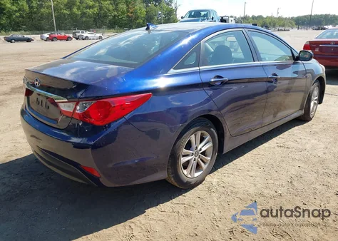 2014 Hyundai Sonata Gls z USA, uszkodzony, nr VIN 5NPEB4AC9EH881372